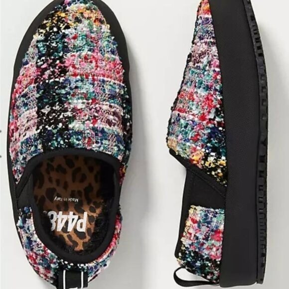 P448 Shoes - P448 Laby Slipper Plaid/Tweed - Size 38 or 8 - NWOT